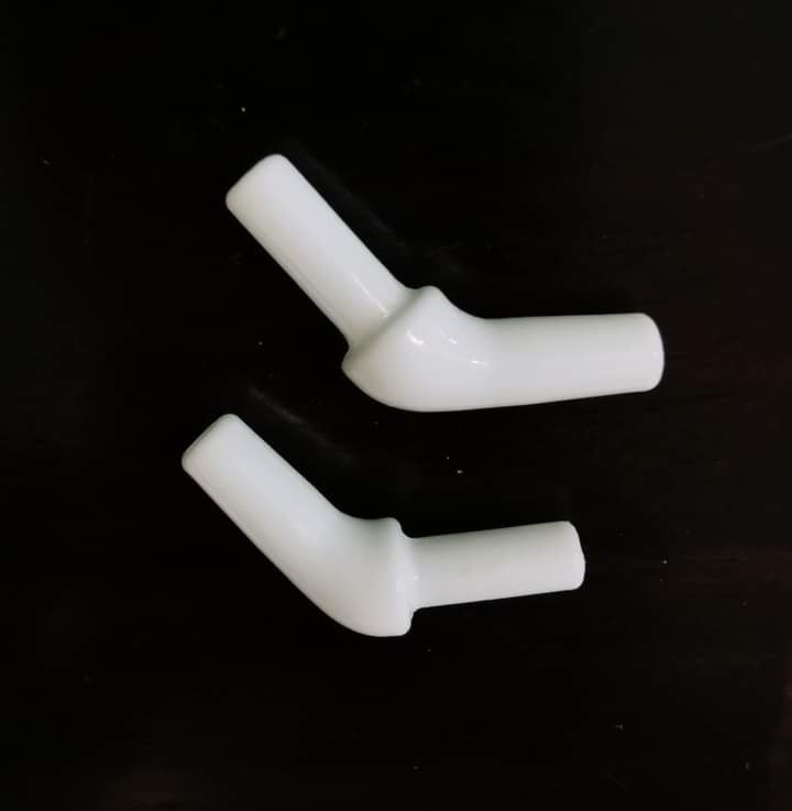 Angled connectors (Pair) for Milkeaze expressing cups